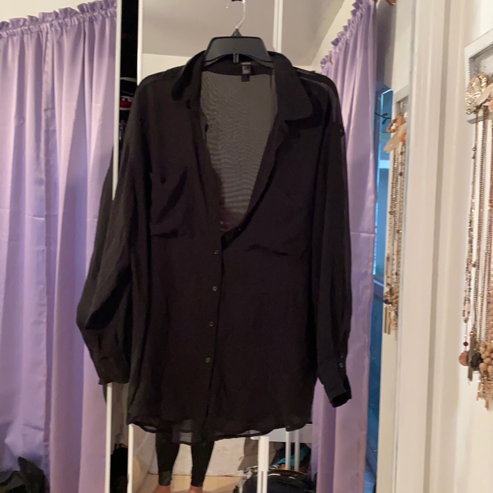 EUC. Utility blouse.